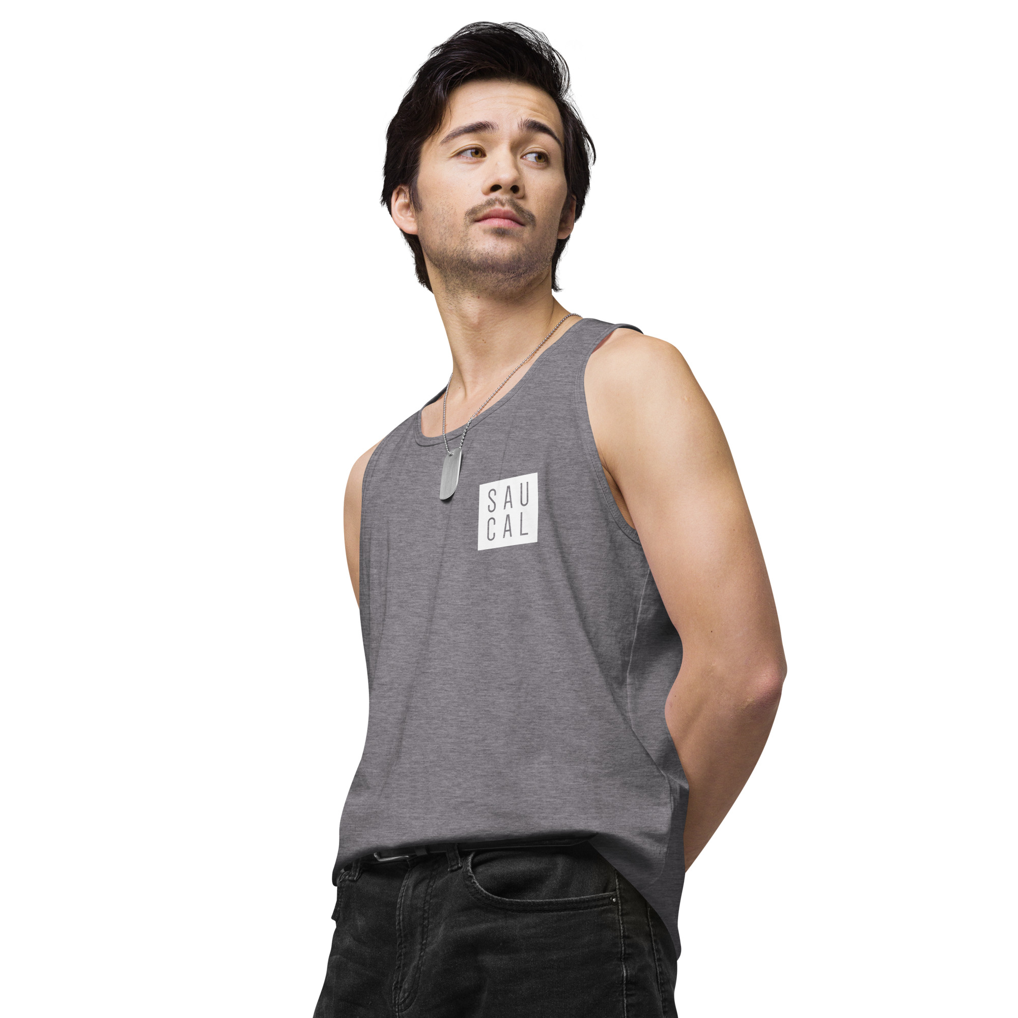 Men’s premium tank top - Image 37