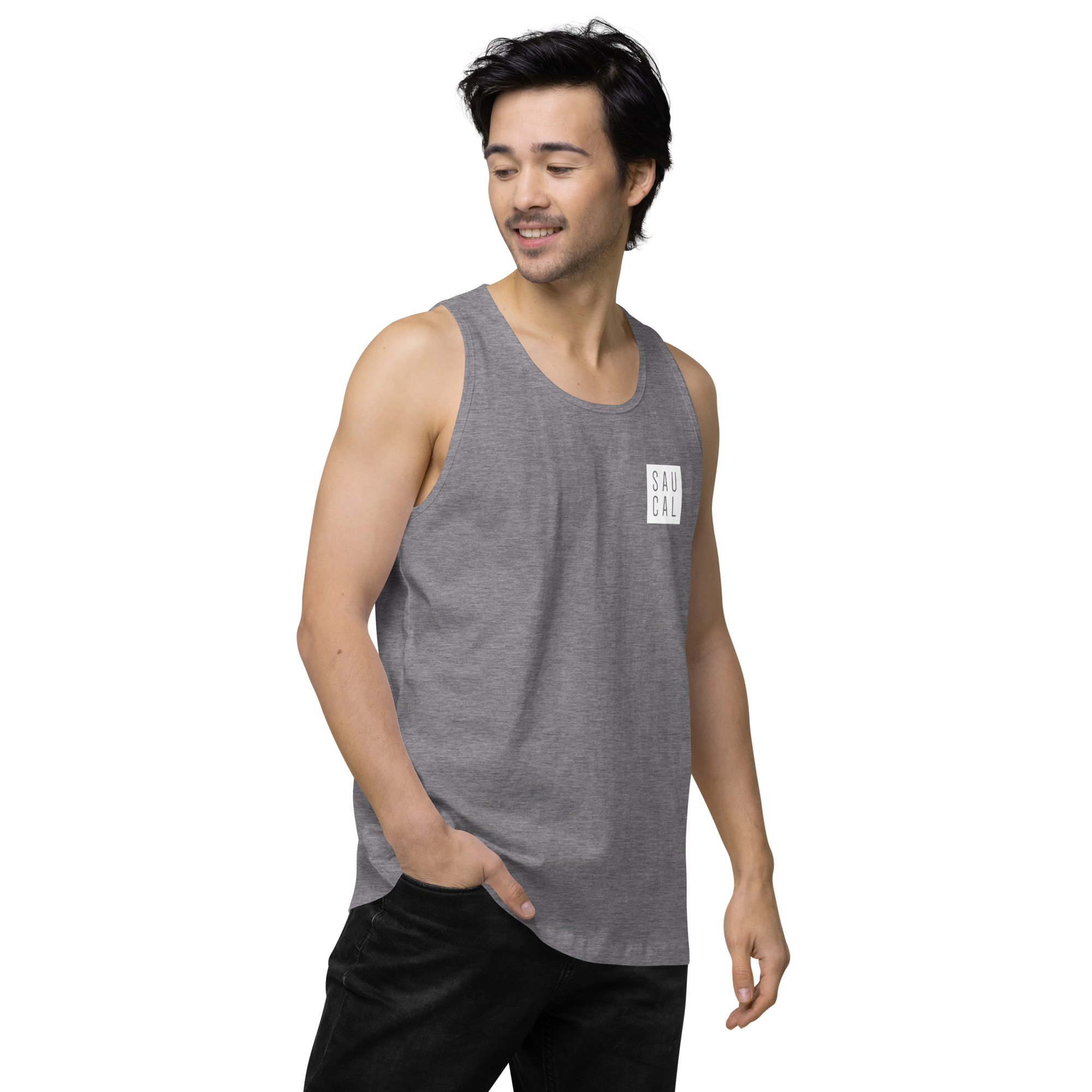 Men’s premium tank top - Image 36