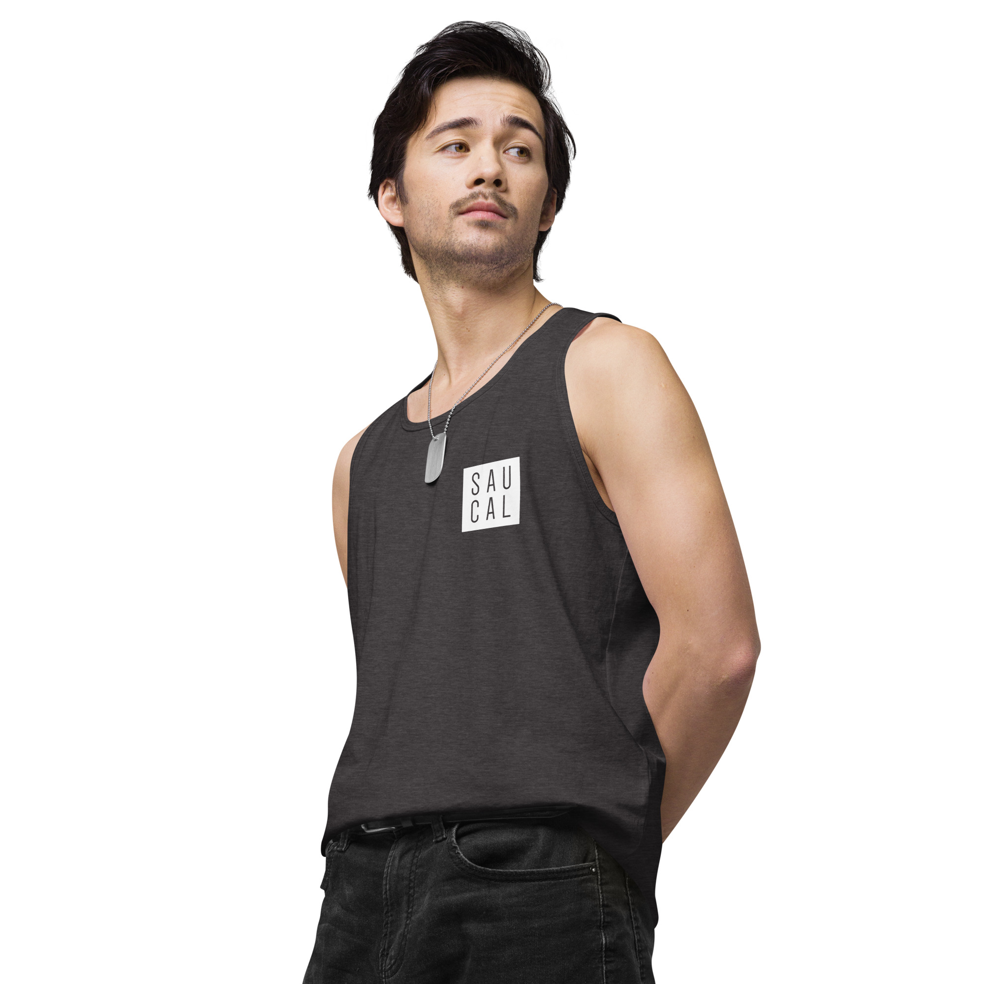 Men’s premium tank top - Image 17