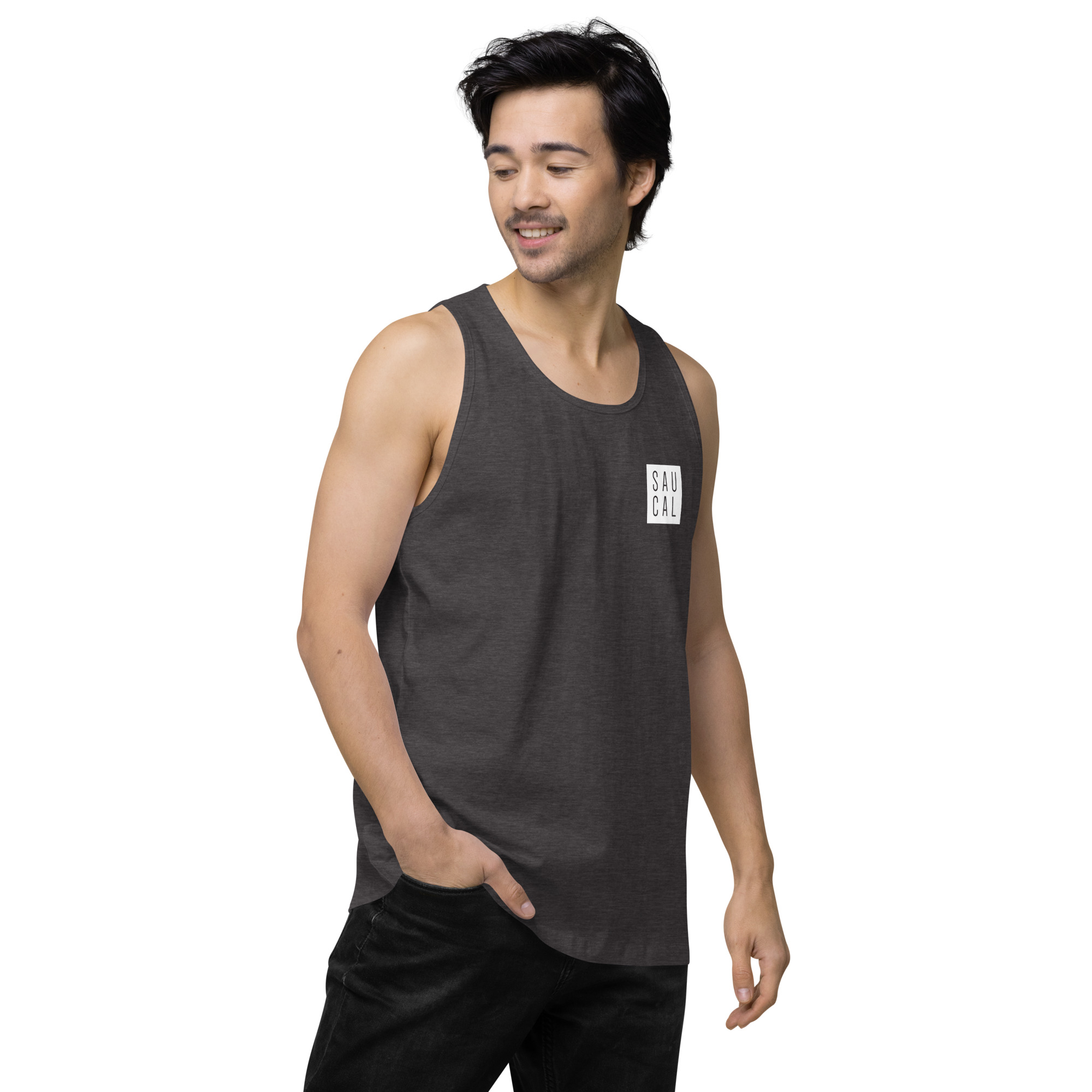 Men’s premium tank top - Image 16
