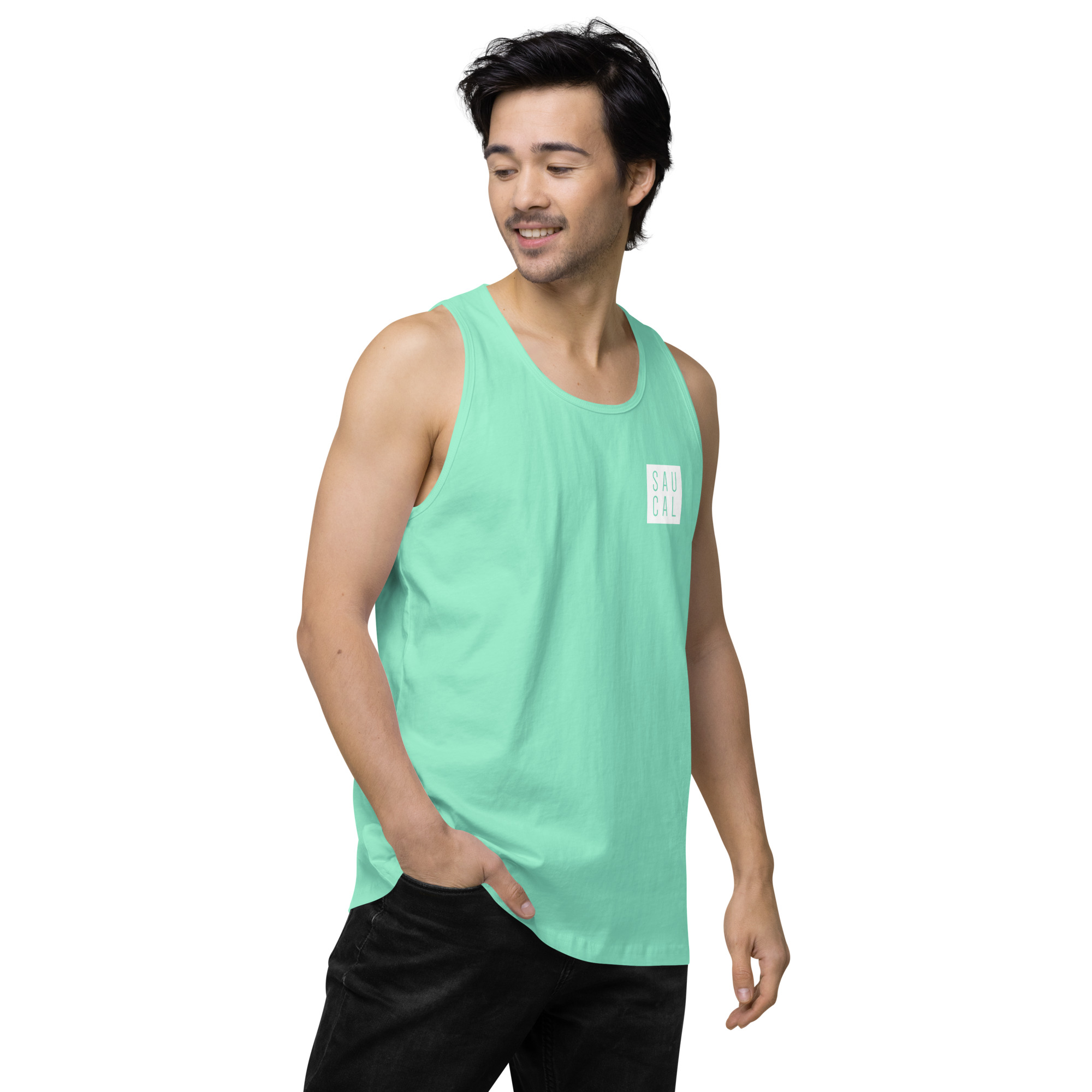 Men’s premium tank top - Image 47