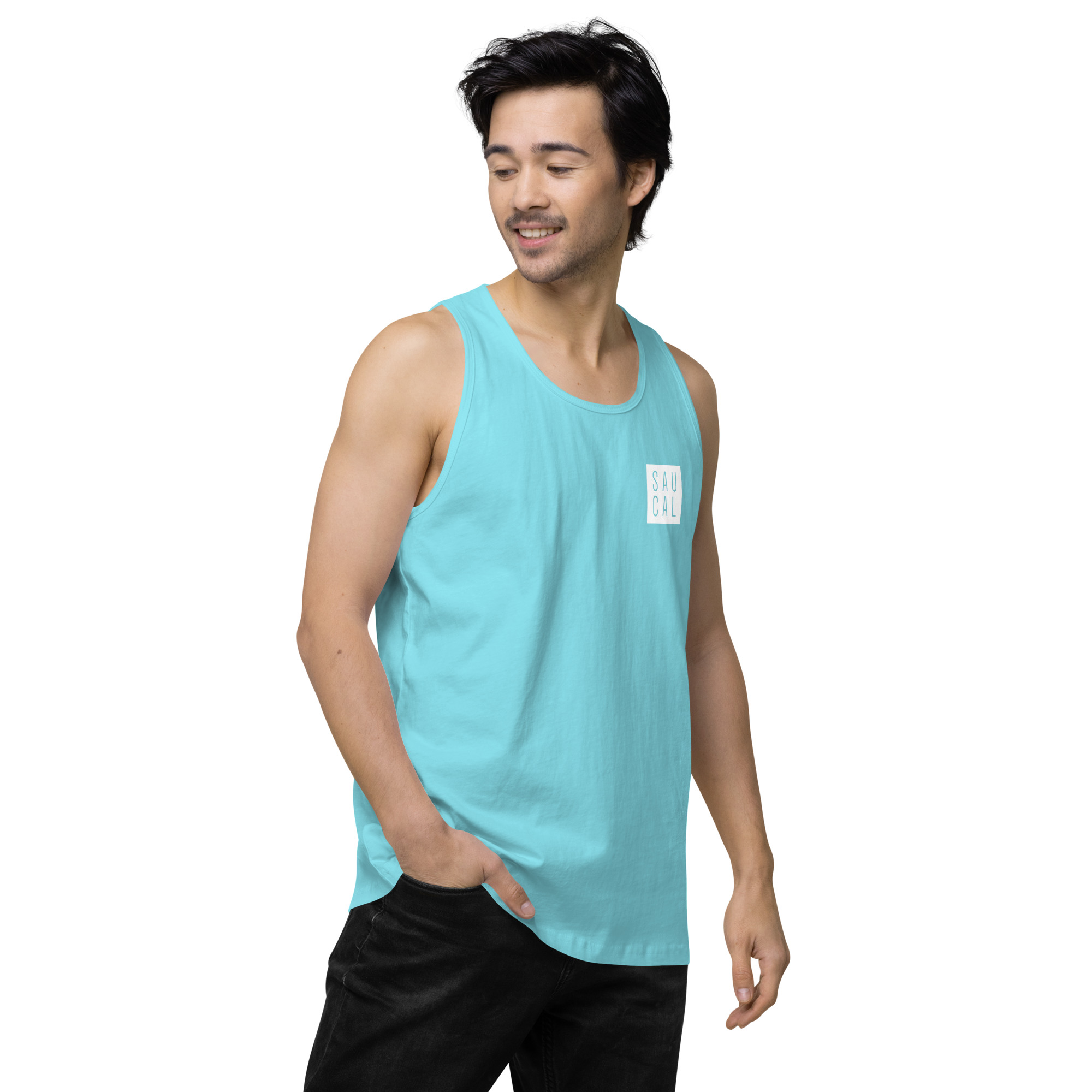 Men’s premium tank top - Image 44