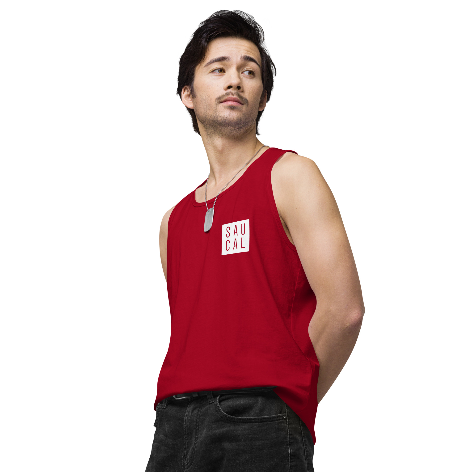 Men’s premium tank top - Image 13