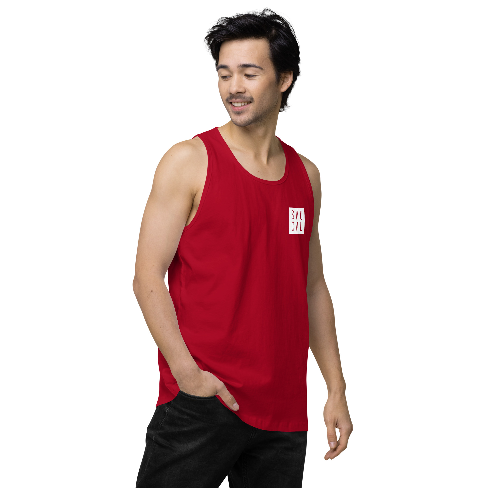 Men’s premium tank top - Image 12
