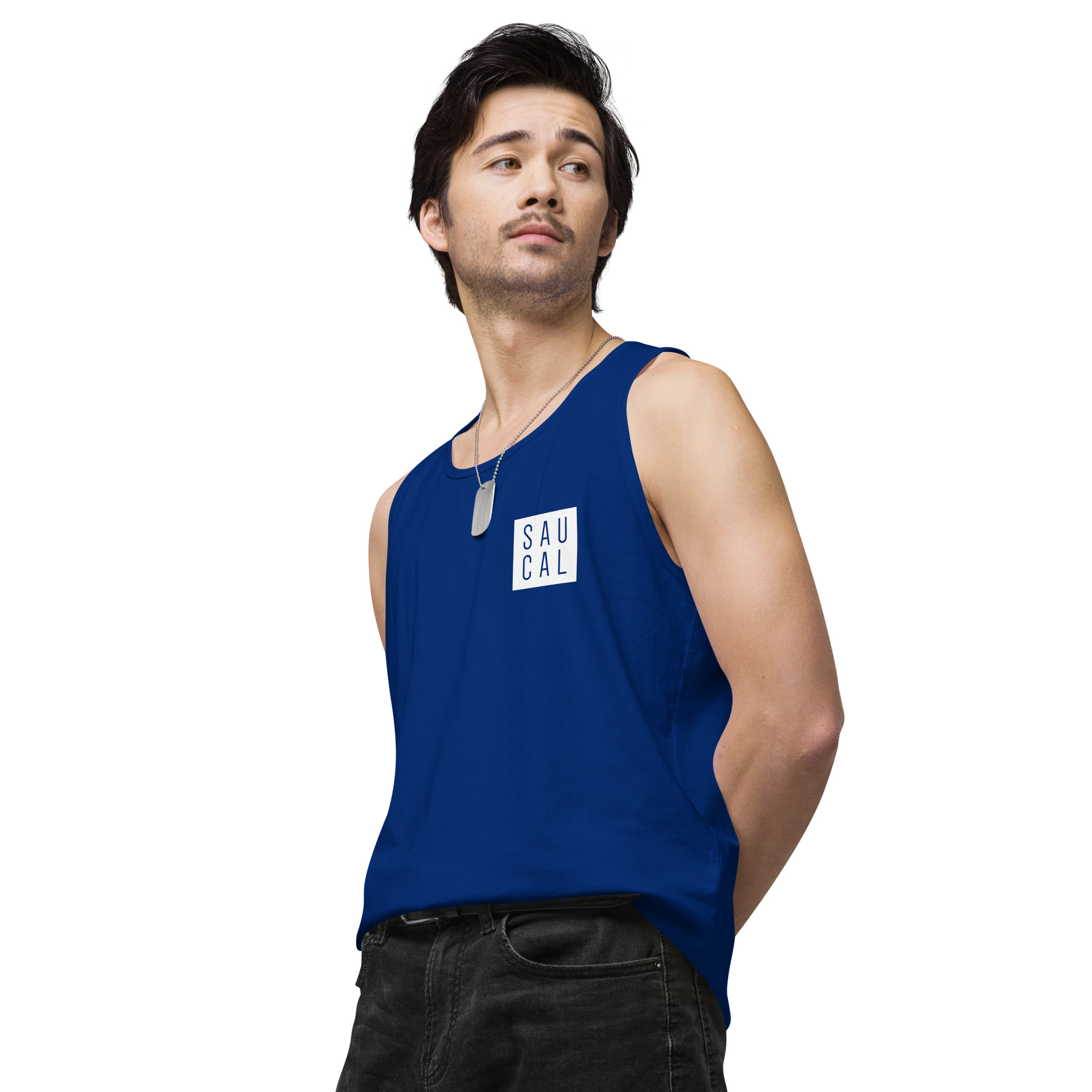 Men’s premium tank top - Image 9