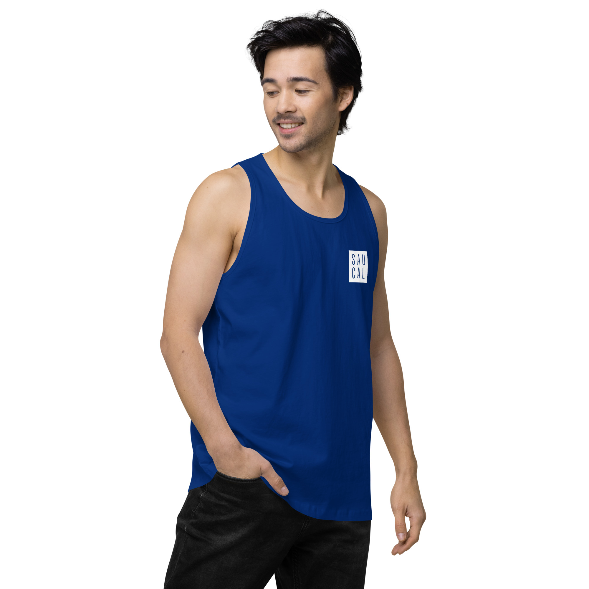 Men’s premium tank top - Image 8