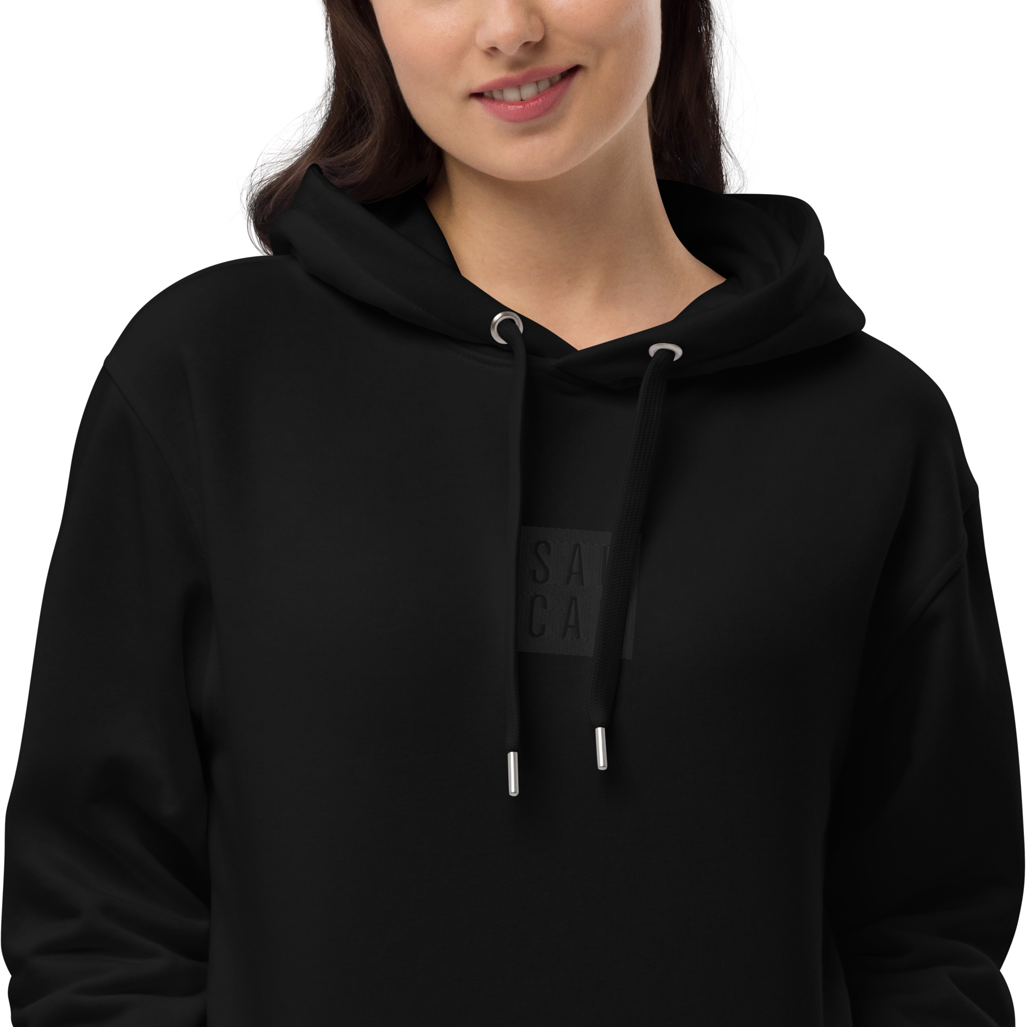 Premium eco hoodie - Black logo - Image 4