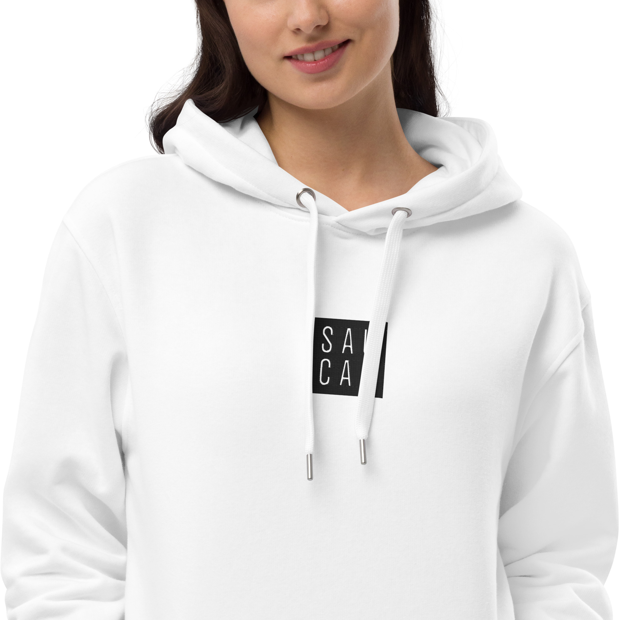 Premium eco hoodie - Black logo - Image 6